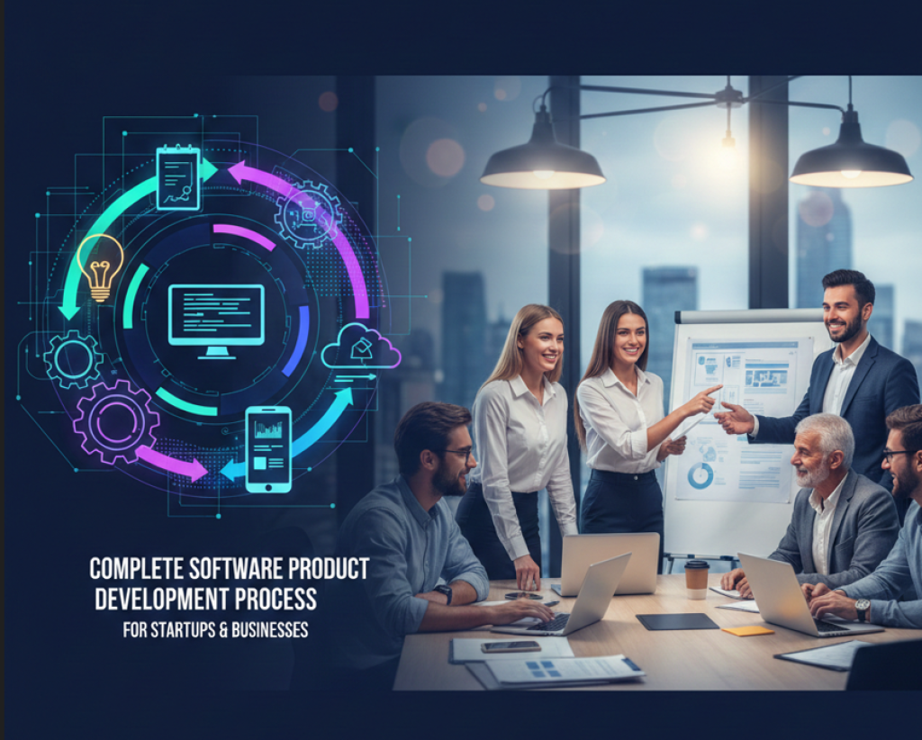Complete Software Product Development Process for Startups & Businesses